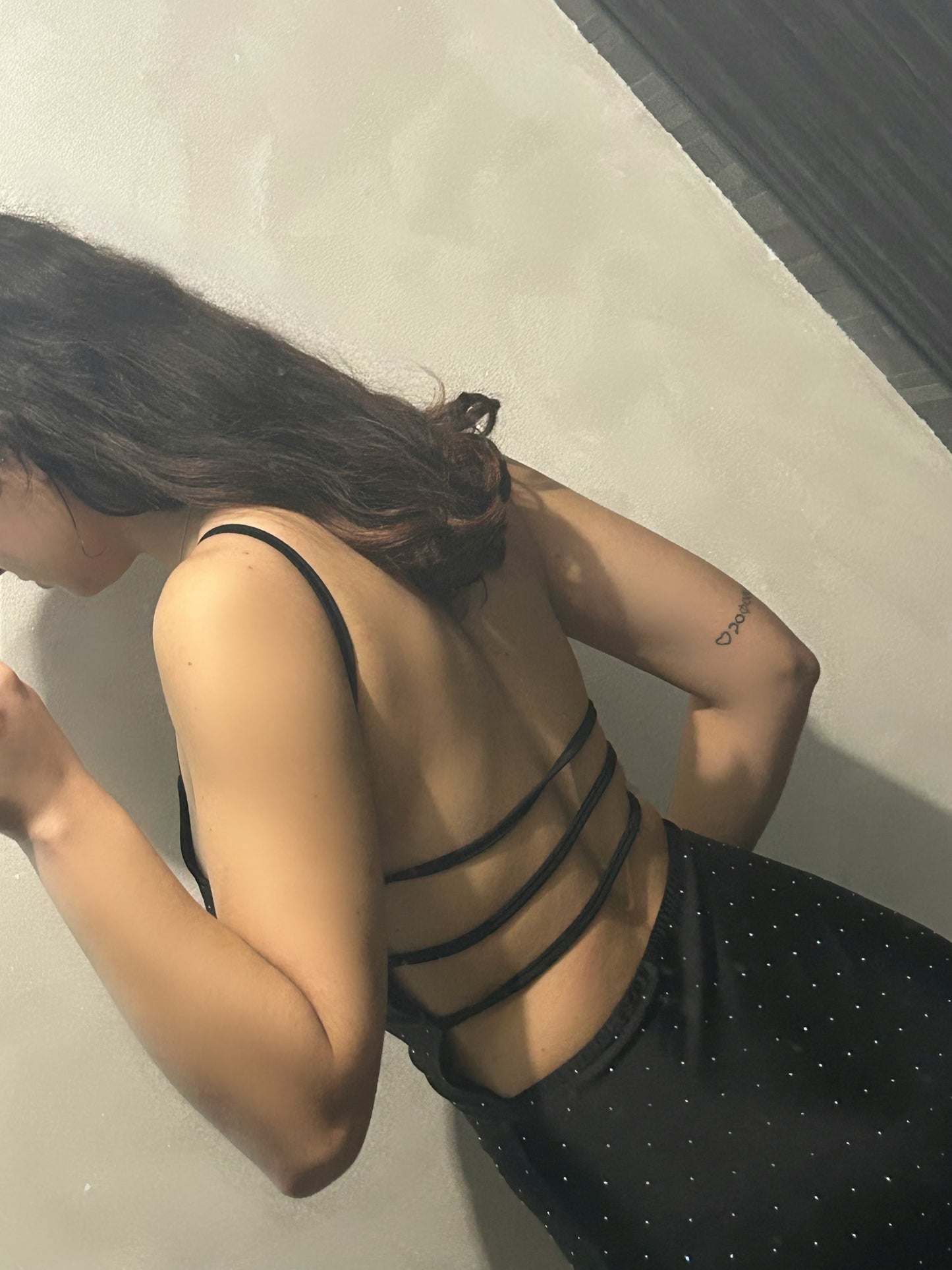 vestito brillantinato