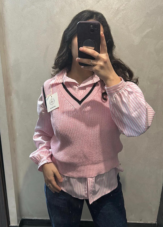 Gilet in maglia