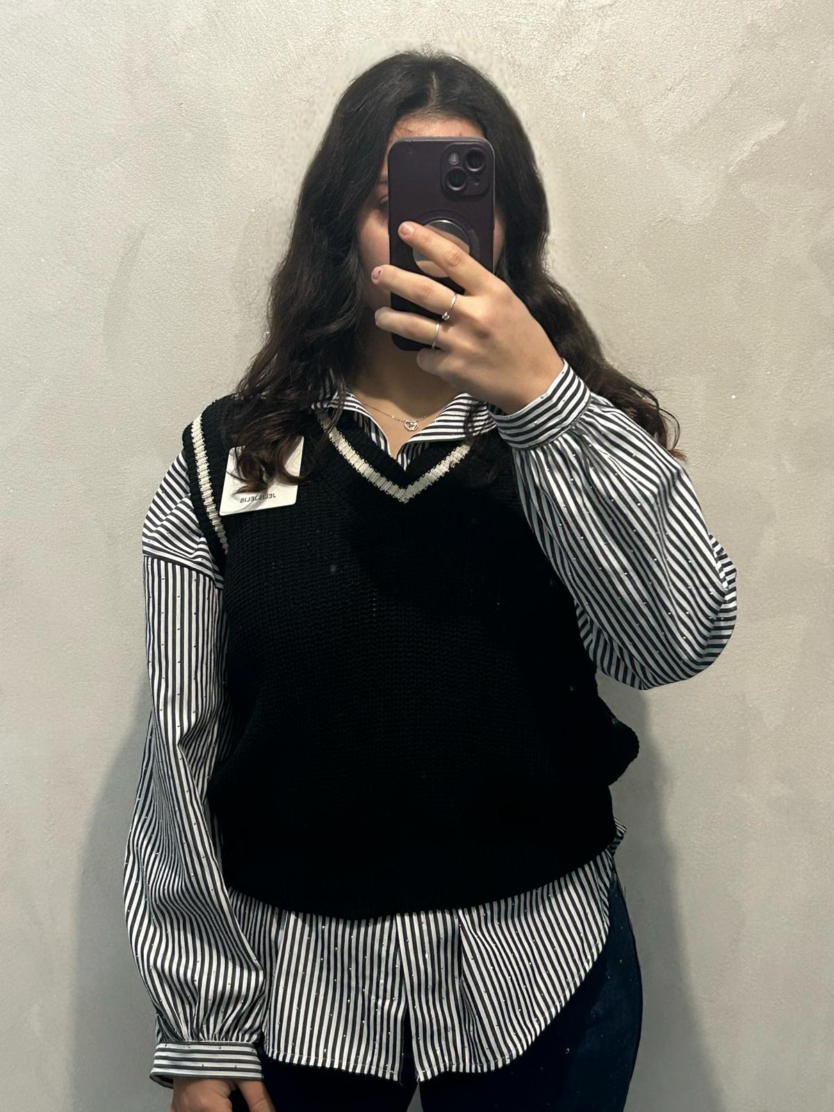Gilet in maglia