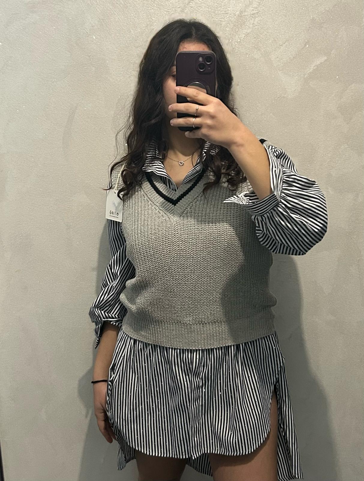 Gilet in maglia